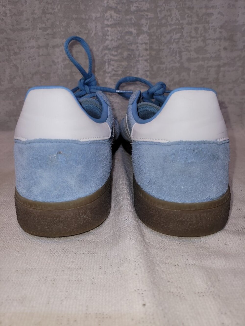 Adidas Handball Spezial Light Blue Cloud White Brown Gum Women's Size 9.5 JQ6822 - Picture 15 of 16